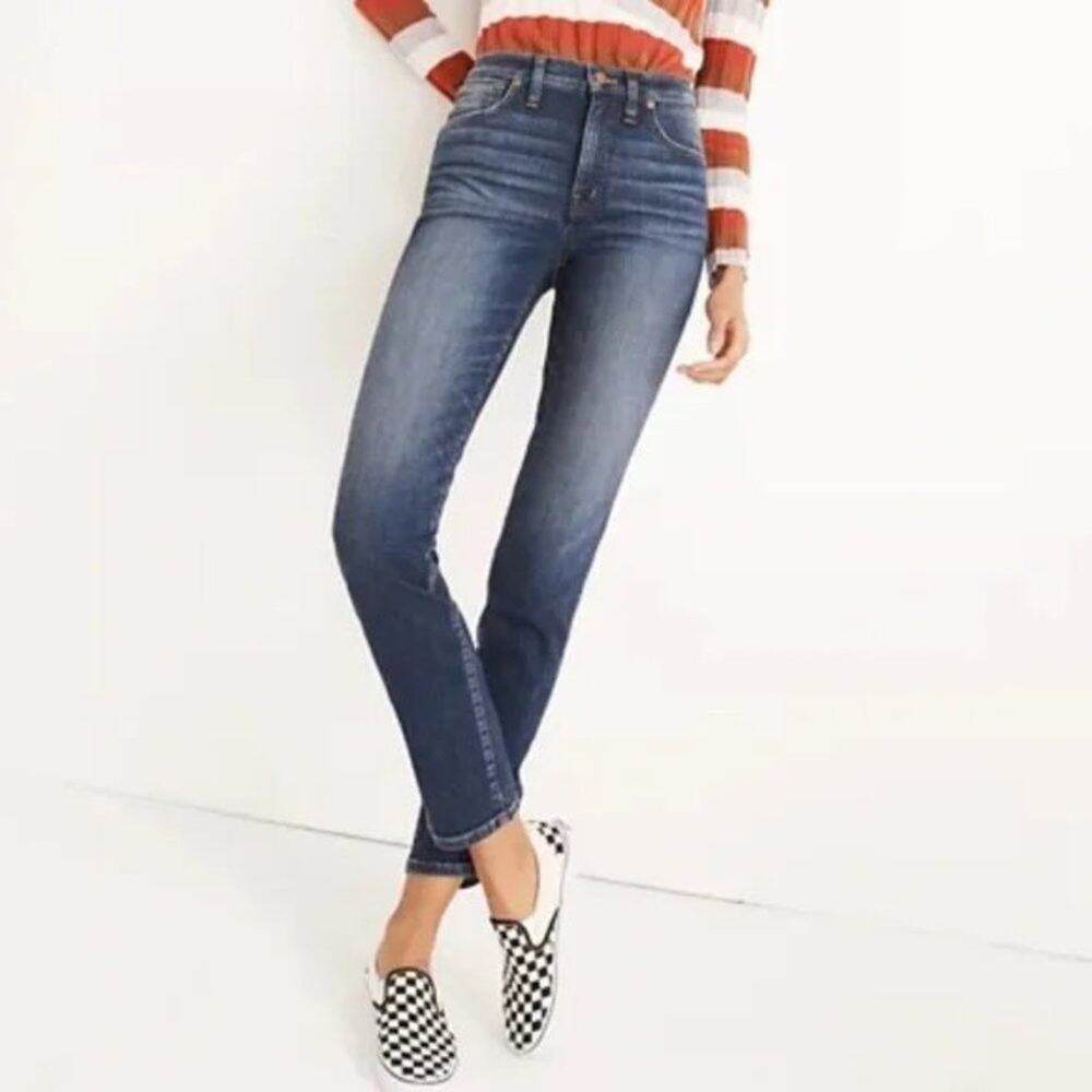 Madewell Slim Straight Jeans in Hammond Wash Size 25